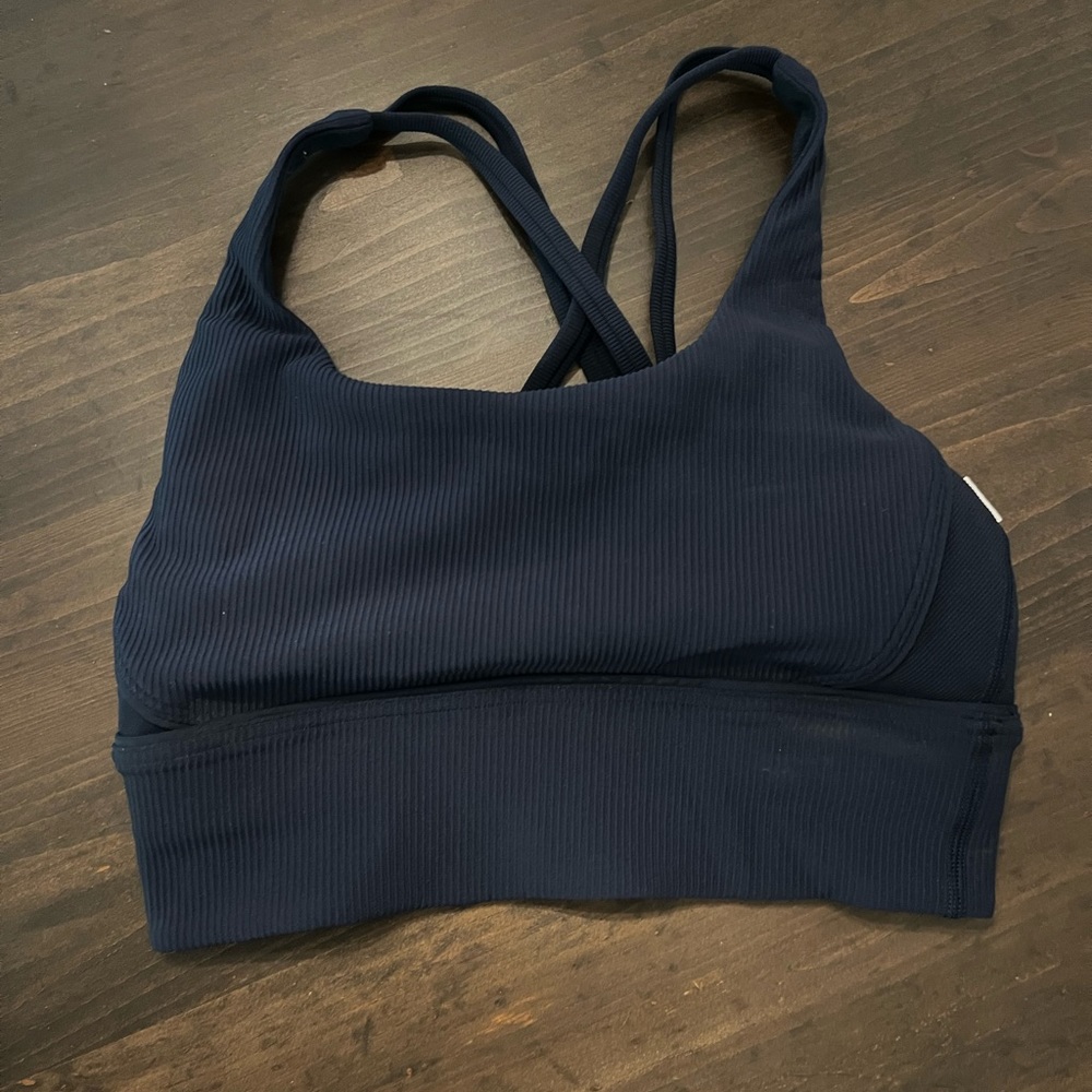 Navy blue Lululemon Sports bra